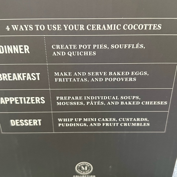 Ceramic cocottes - Picture 4 of 10